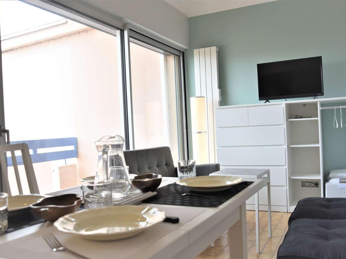 Appartement 2 Pieces Renove, Climatise, Avec Balcon Et Parking Prive - 4 Couchages, Gruissan - Fr-1-229-783 Zewnętrze zdjęcie